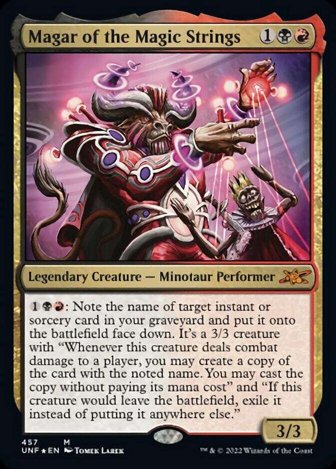 Magar of the Magic Strings (Galaxy Foil) [Unfinity] | The Time Vault CA