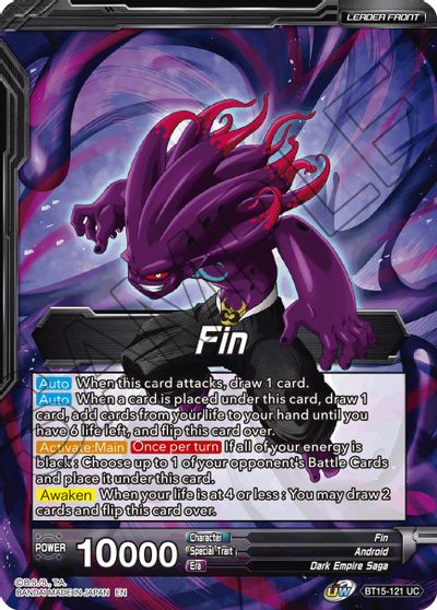 Fin // Fin, Apocalyptic Absorption (BT15-121) [Saiyan Showdown] | The Time Vault CA