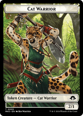 Servo // Cat Warrior Double-Sided Token [Modern Horizons 3 Tokens] | The Time Vault CA