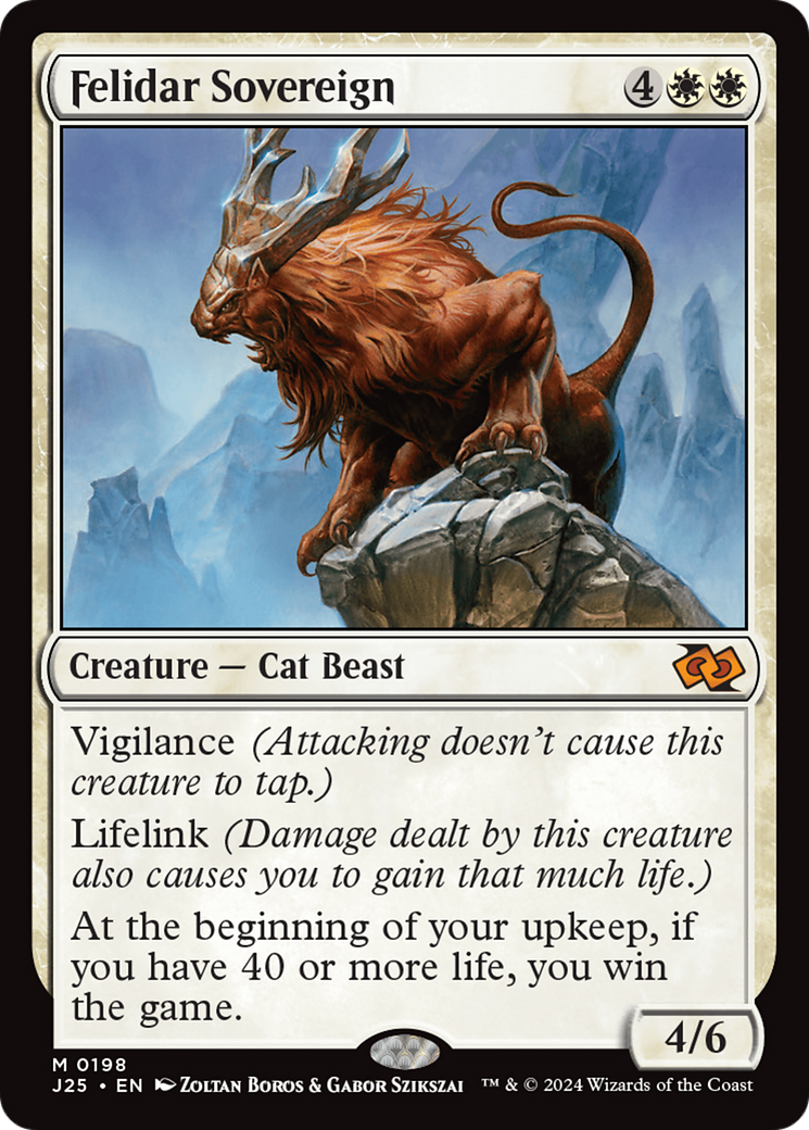 Felidar Sovereign [Foundations Jumpstart] | The Time Vault CA