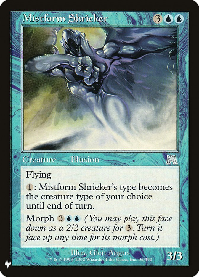 Mistform Shrieker [Mystery Booster] | The Time Vault CA