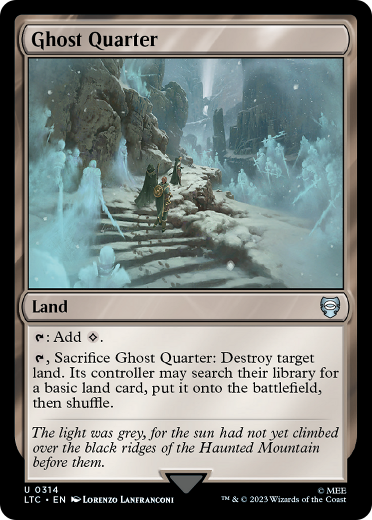 Ghost Quarter [The Lord of the Rings: Tales of Middle-Earth Commander] | The Time Vault CA