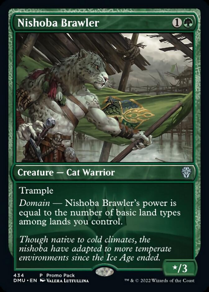 Nishoba Brawler (Promo Pack) [Dominaria United Promos] | The Time Vault CA