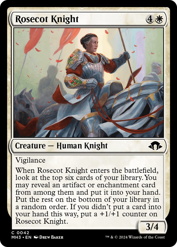 Rosecot Knight [Modern Horizons 3] | The Time Vault CA