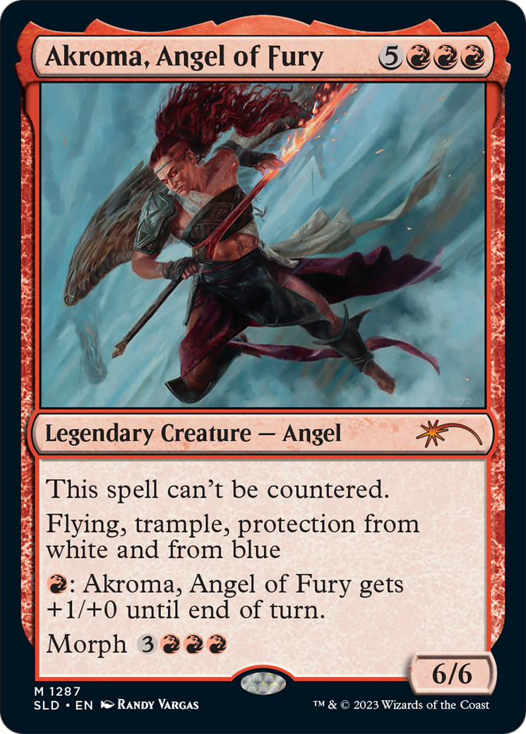 Akroma, Angel of Fury [Secret Lair Drop Series] | The Time Vault CA