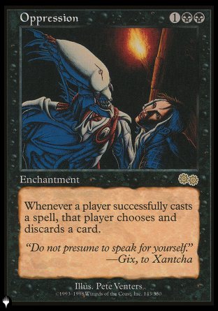 Oppression [The List] | The Time Vault CA