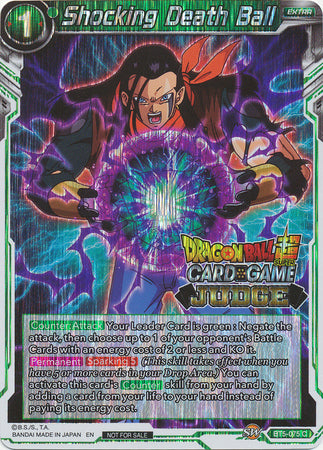 Shocking Death Ball (BT5-075) [Judge Promotion Cards] | The Time Vault CA