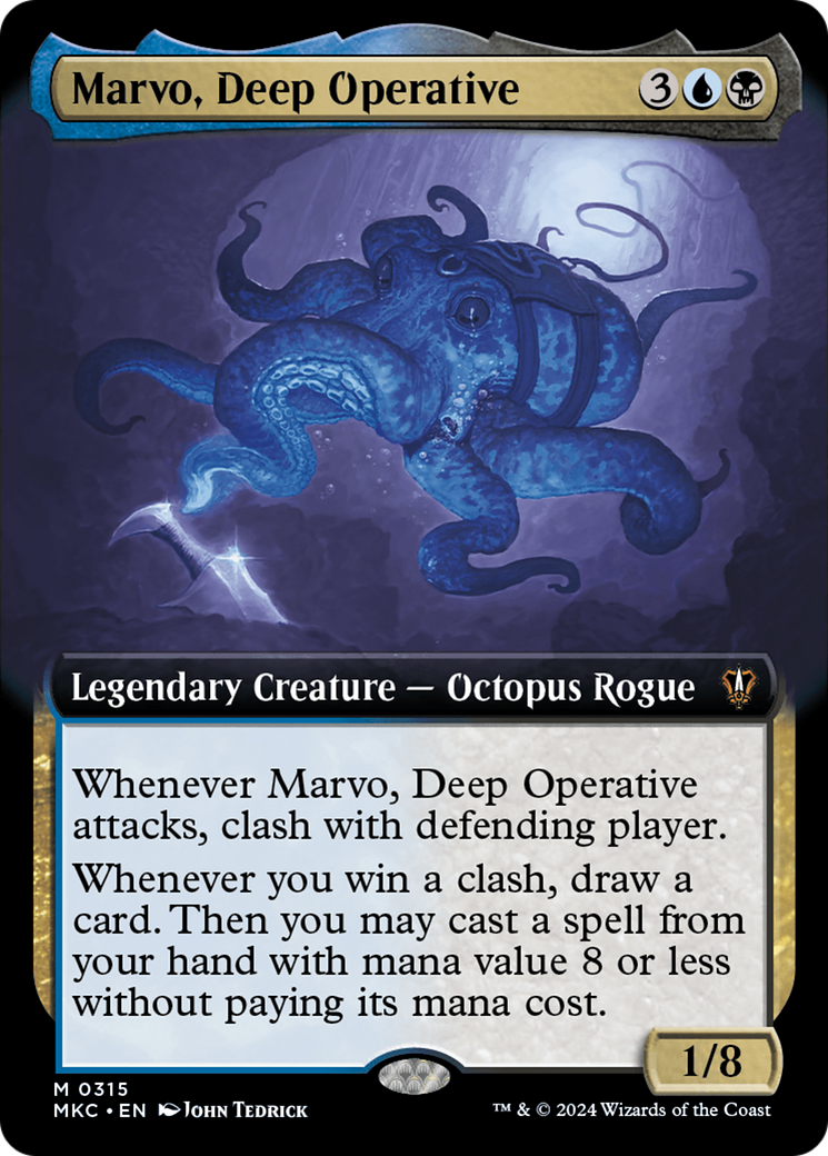 Marvo, Deep Operative (Extended Art) [Murders at Karlov Manor Commander] | The Time Vault CA