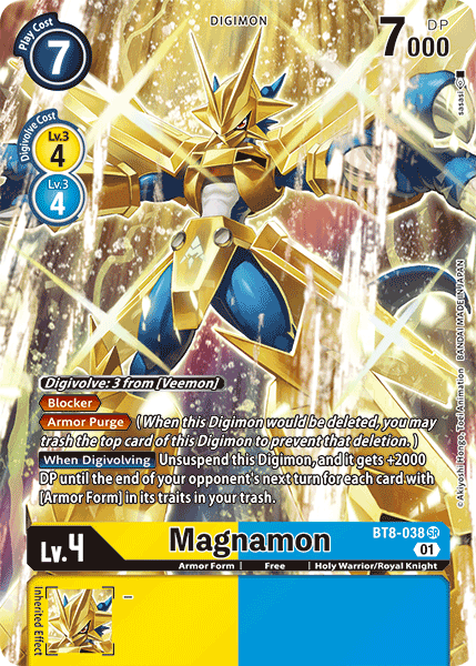 Magnamon [BT8-038] (Alternate Art) [New Awakening] | The Time Vault CA