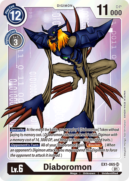 Diaboromon [EX1-065] [Classic Collection] | The Time Vault CA