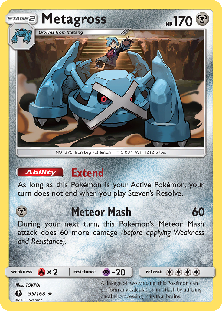 Metagross (95/168) [Sun & Moon: Celestial Storm] | The Time Vault CA