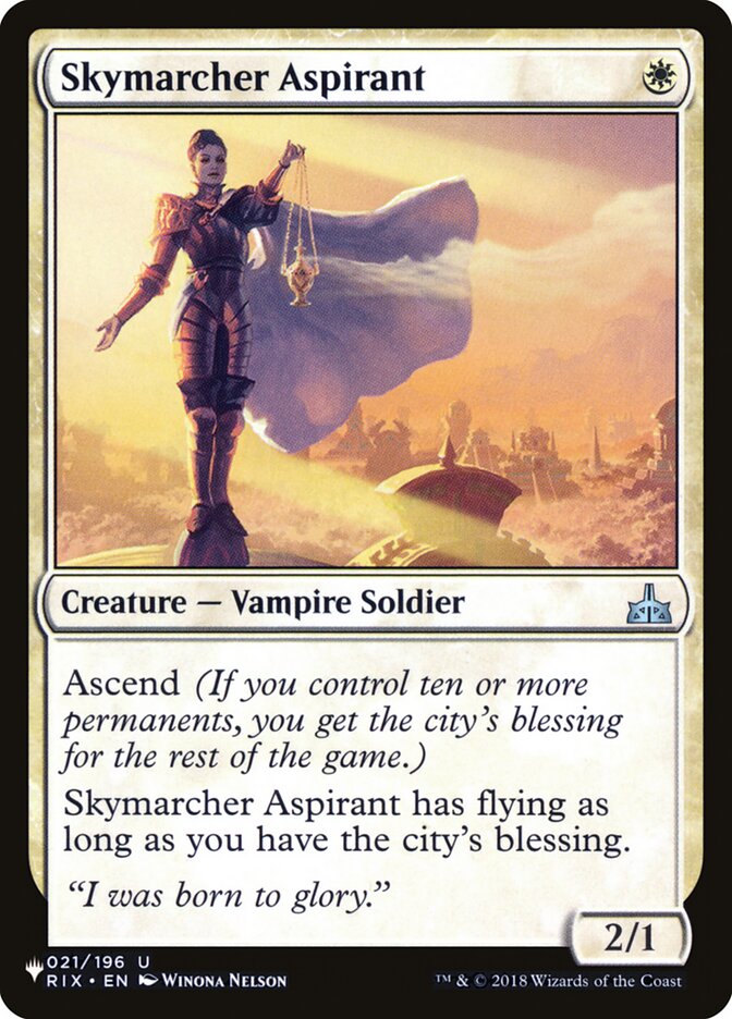 Skymarcher Aspirant [The List] | The Time Vault CA