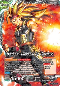 The Masked Saiyan // Bardock, Unbound by Darkness (2018 Big Card Pack) (SD3-01) [Promotion Cards] | The Time Vault CA