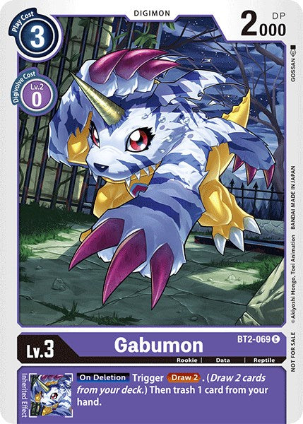 Gabumon [BT2-069] (Official Tournament Pack Vol.3) [Release Special Booster Promos] | The Time Vault CA