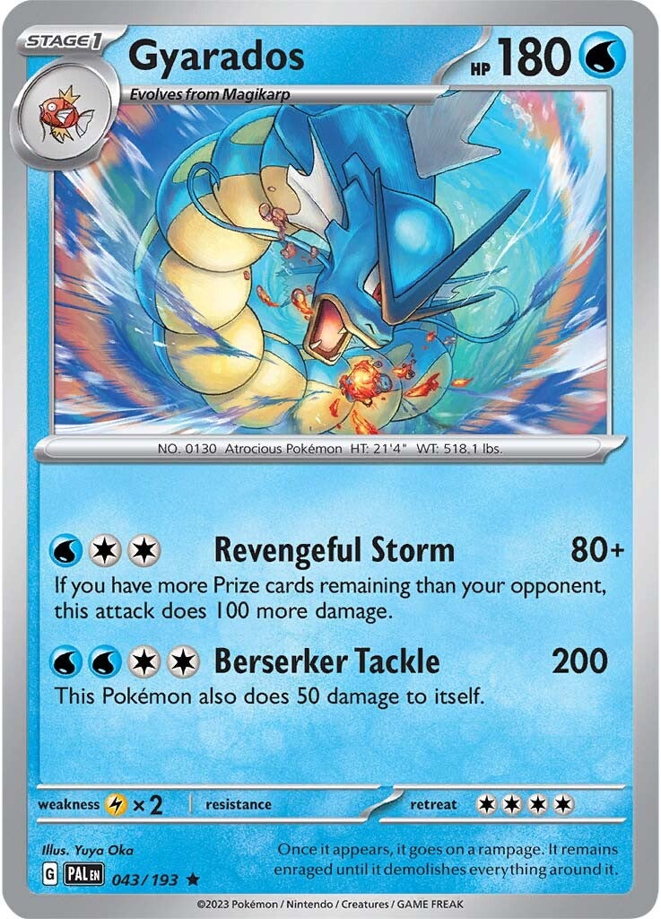 Gyarados (043/193) [Scarlet & Violet: Paldea Evolved] | The Time Vault CA