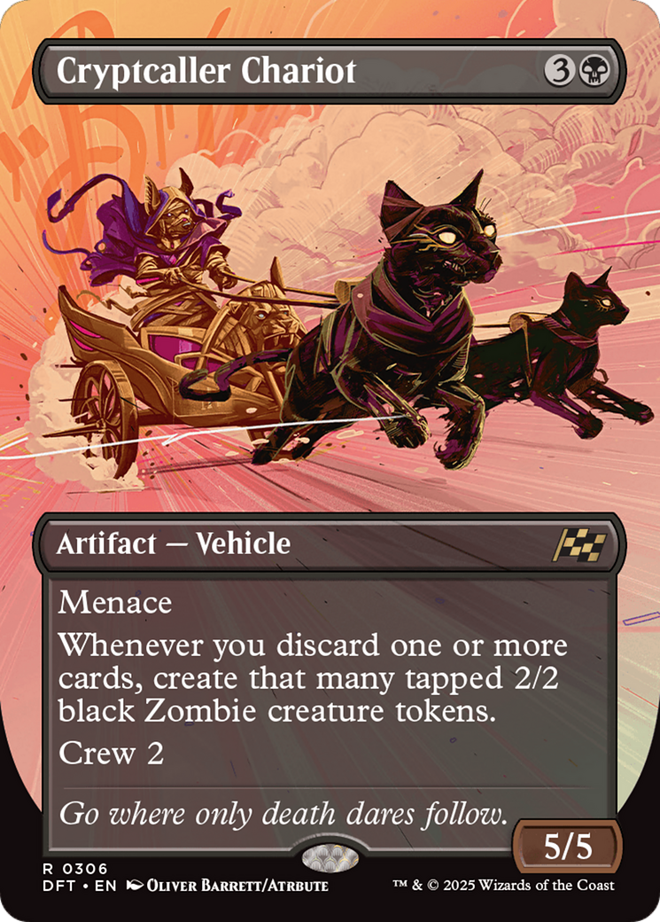 Cryptcaller Chariot (Borderless) [Aetherdrift] | The Time Vault CA