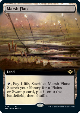 Marsh Flats (Extended Art) [Modern Horizons 2] | The Time Vault CA