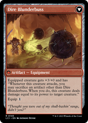 Dire Flail // Dire Blunderbuss [The Lost Caverns of Ixalan Prerelease Cards] | The Time Vault CA