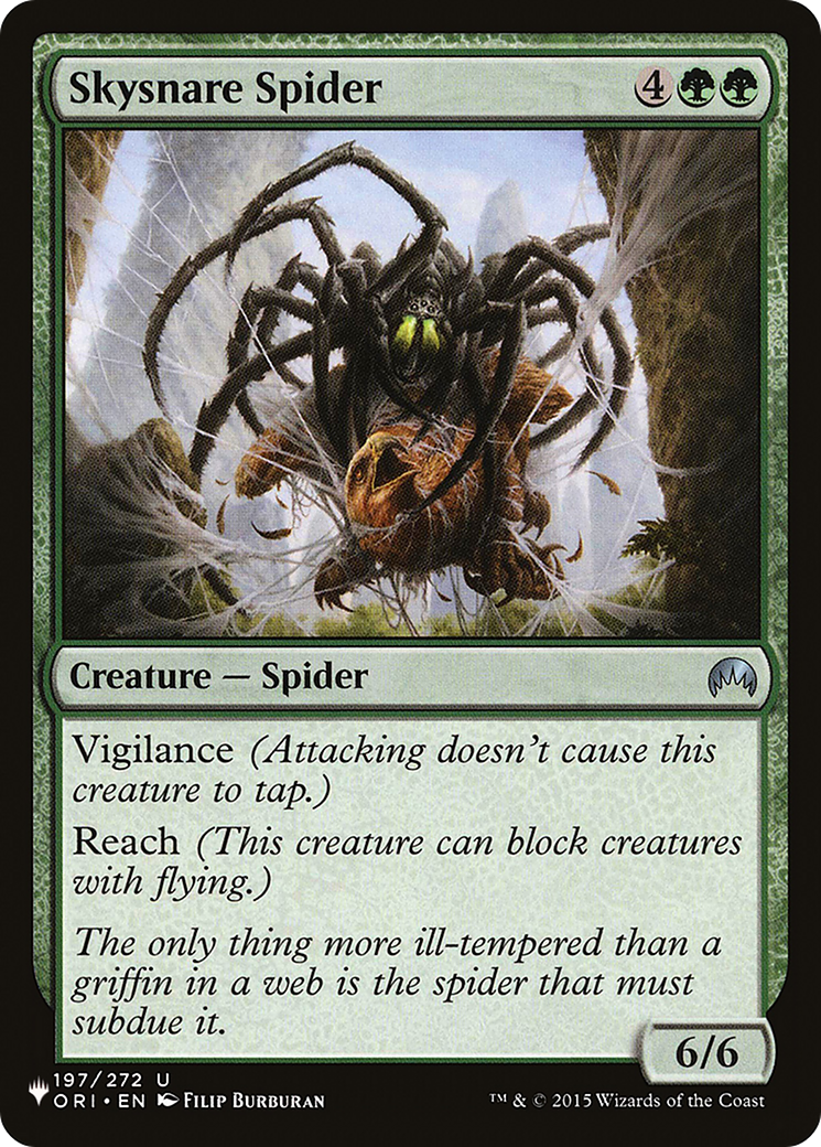 Skysnare Spider [The List] | The Time Vault CA