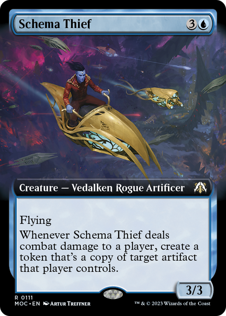Schema Thief (Extended Art) [March of the Machine Commander] | The Time Vault CA