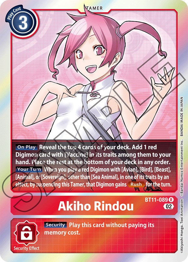 Akiho Rindou [BT11-089] [Dimensional Phase] | The Time Vault CA