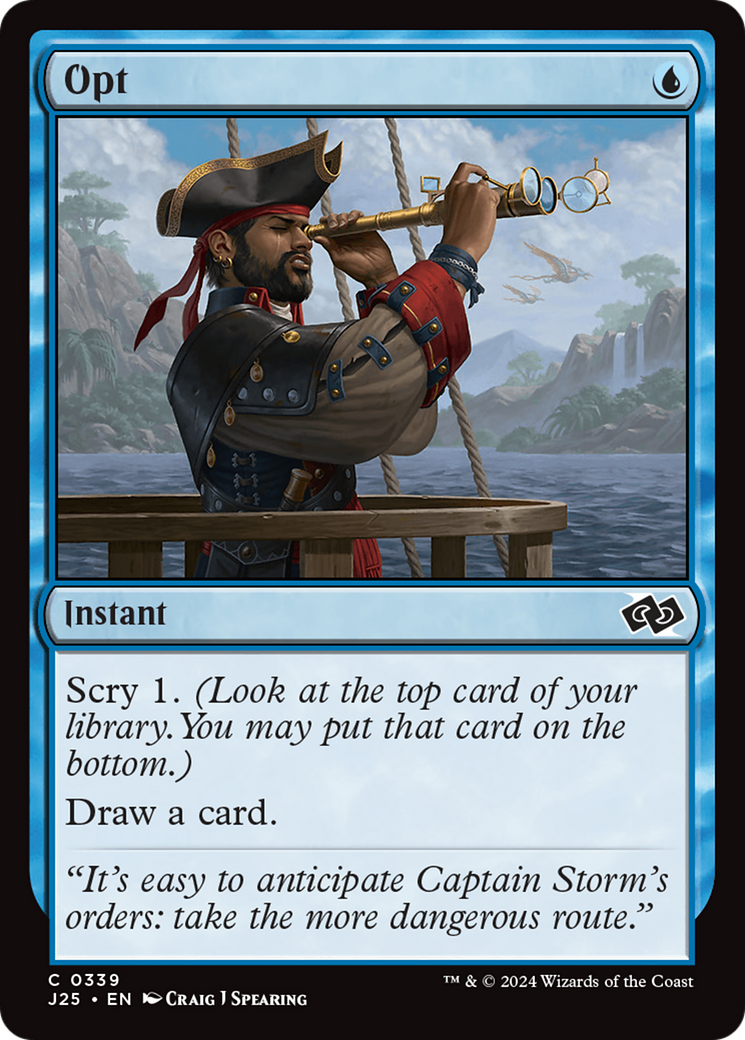 Opt [Foundations Jumpstart] | The Time Vault CA