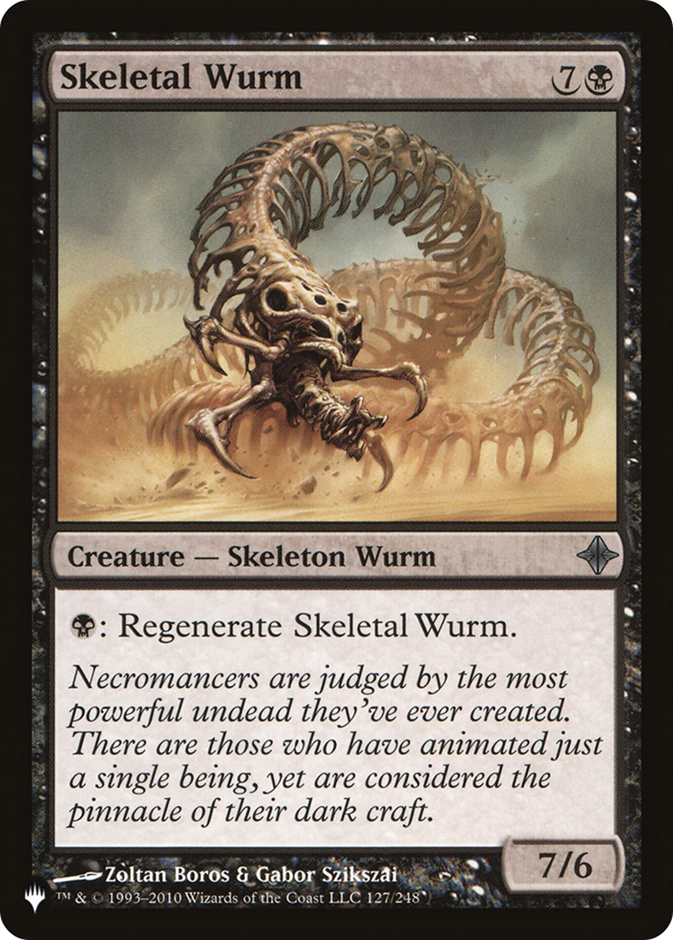 Skeletal Wurm [The List Reprints] | The Time Vault CA