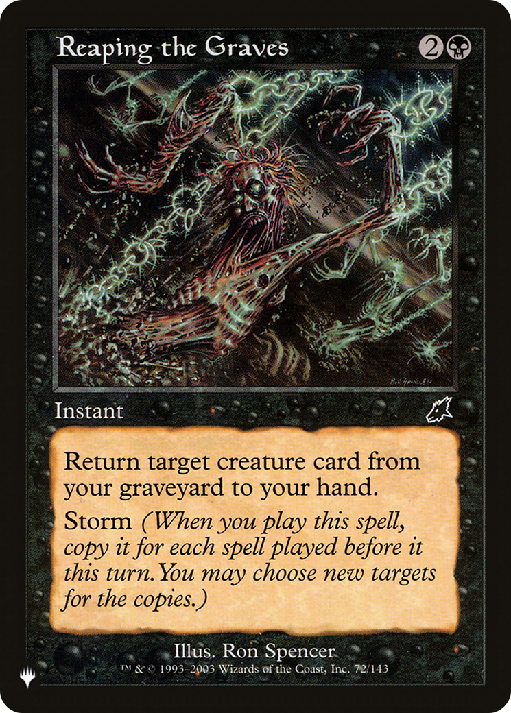 Reaping the Graves [The List] | The Time Vault CA
