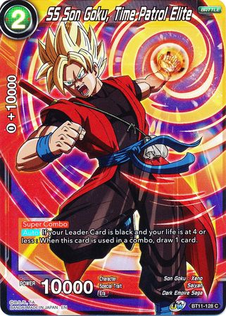 SS Son Goku, Time Patrol Elite (BT11-128) [Vermilion Bloodline 2nd Edition] | The Time Vault CA