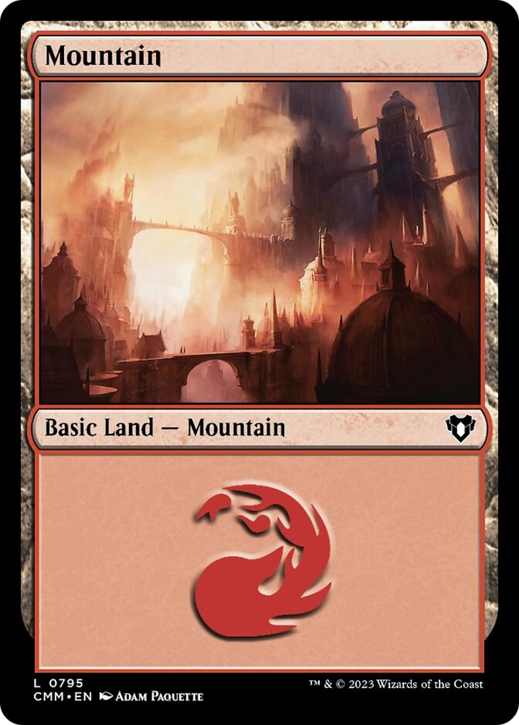 Mountain (795) [Commander Masters] | The Time Vault CA