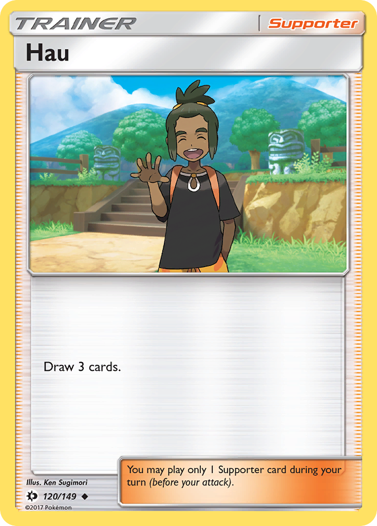 Hau (120/149) [Sun & Moon: Base Set] | The Time Vault CA