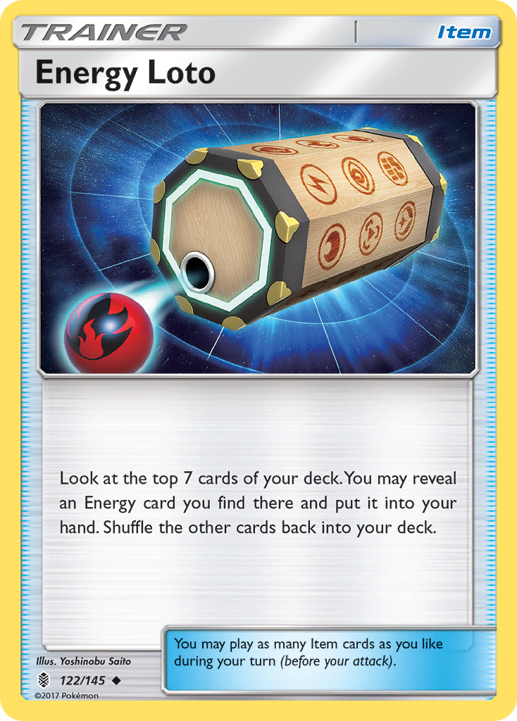 Energy Loto (122/145) [Sun & Moon: Guardians Rising] | The Time Vault CA