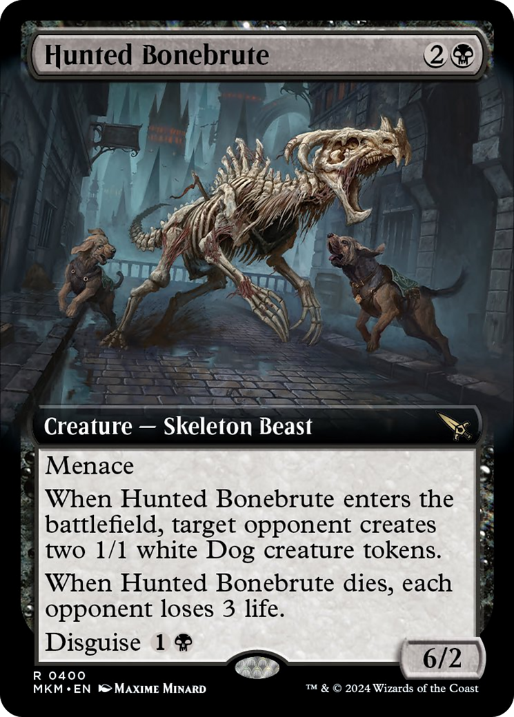 Hunted Bonebrute (Extended Art) [Murders at Karlov Manor] | The Time Vault CA