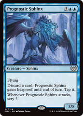 Prognostic Sphinx [Duskmourn: House of Horror Commander] | The Time Vault CA