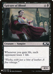 Epicure of Blood [Mystery Booster] | The Time Vault CA