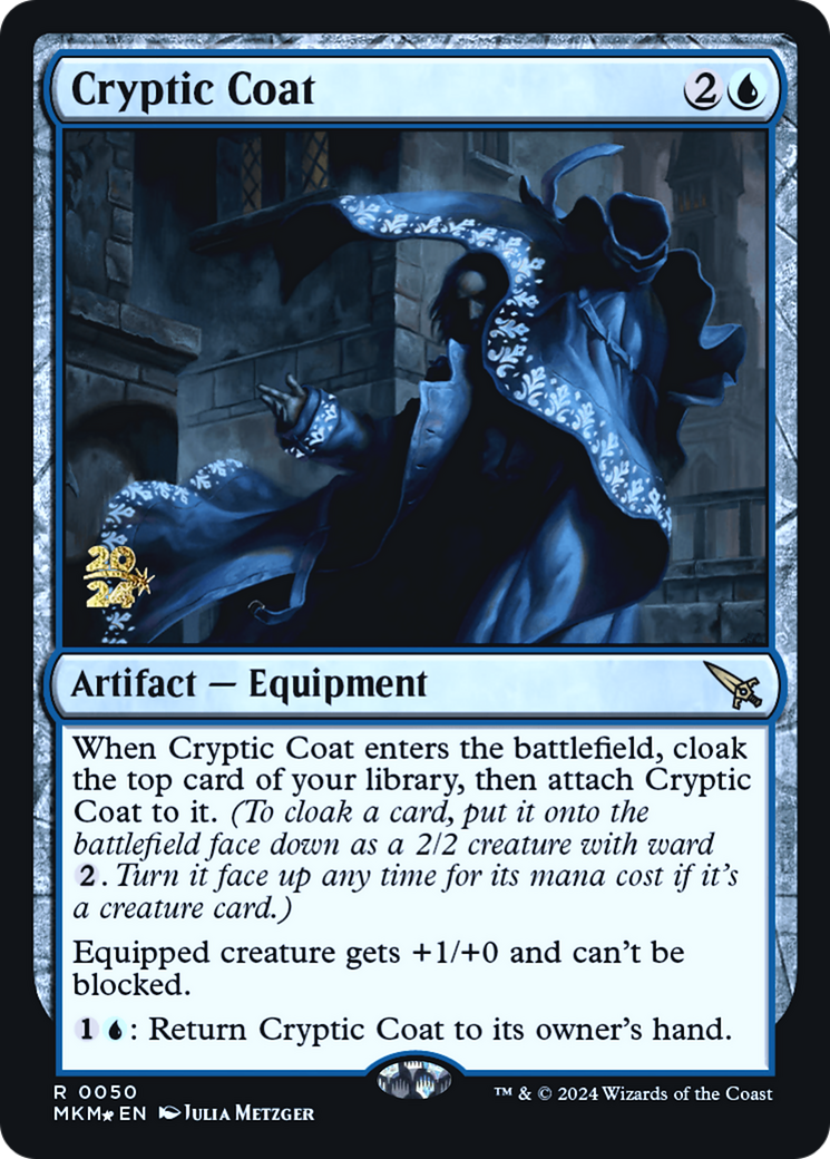 Cryptic Coat [Murders at Karlov Manor Prerelease Promos] | The Time Vault CA