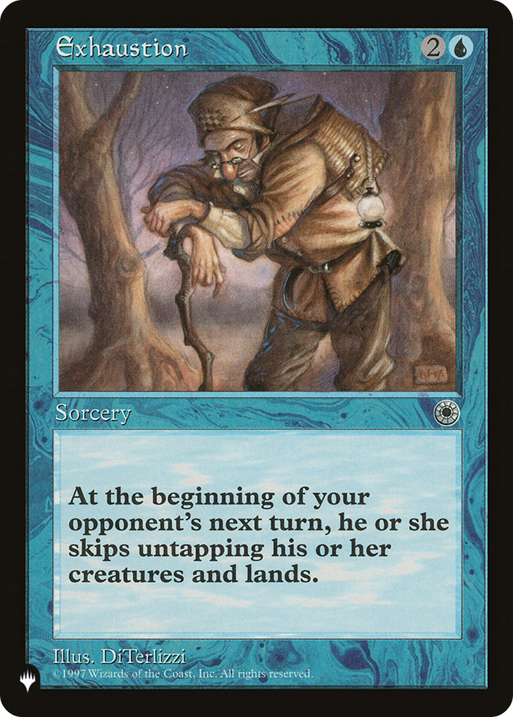 Exhaustion [The List] | The Time Vault CA