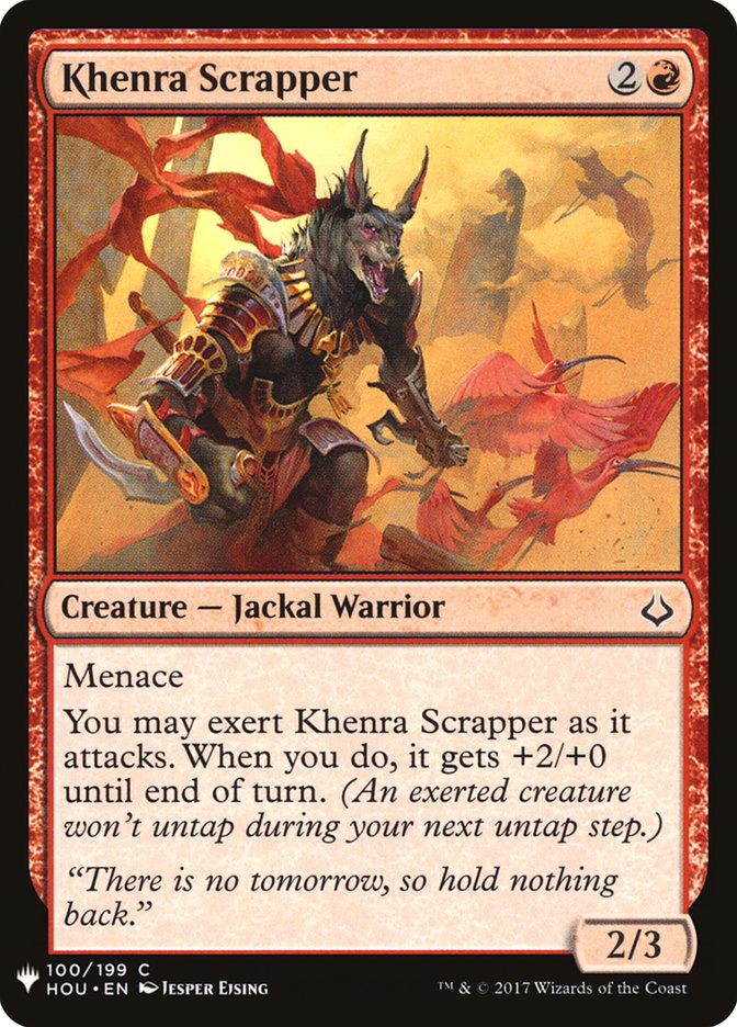 Khenra Scrapper [Mystery Booster] | The Time Vault CA