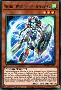 Virtual World Hime - Nyannyan [PHRA-EN099] Super Rare | The Time Vault CA