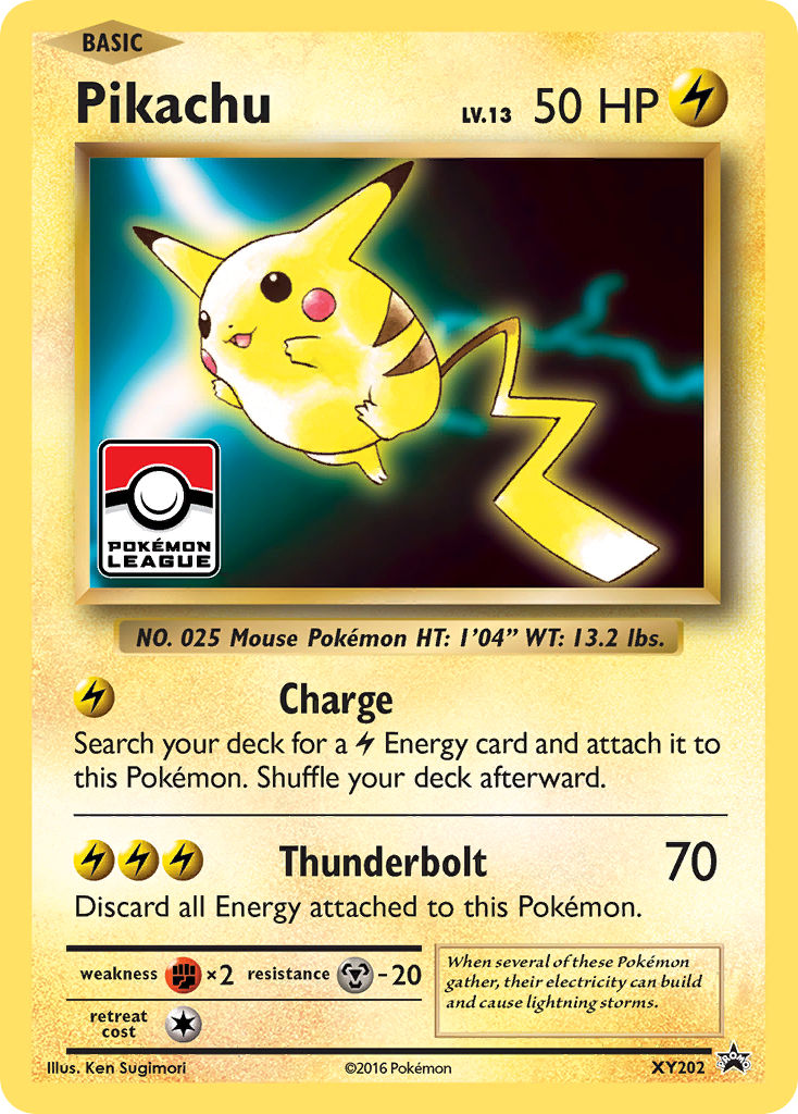 Pikachu (XY202) [XY: Black Star Promos] | The Time Vault CA