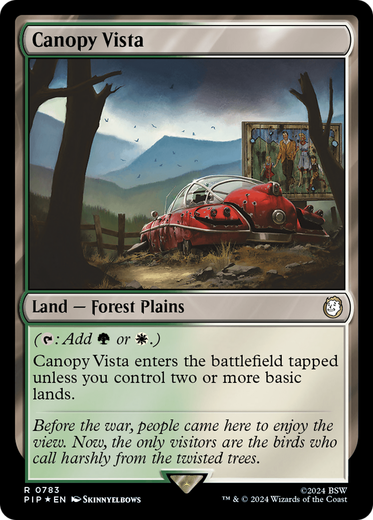 Canopy Vista (Surge Foil) [Fallout] | The Time Vault CA