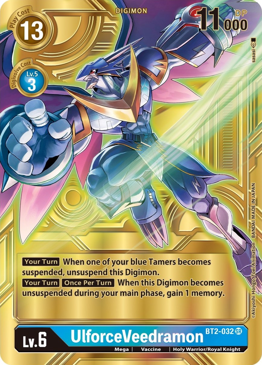 UlforceVeedramon [BT2-032] (Alternate Art) [Dimensional Phase] | The Time Vault CA