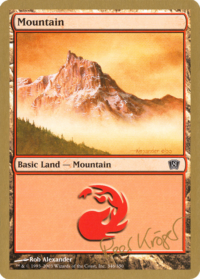 Mountain (pk346) (Peer Kroger) [World Championship Decks 2003] | The Time Vault CA