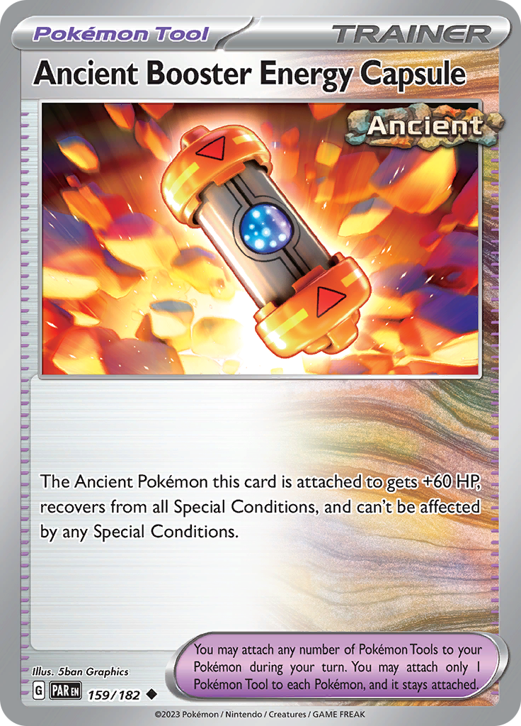 Ancient Booster Energy Capsule (159/182) [Scarlet & Violet: Paradox Rift] | The Time Vault CA
