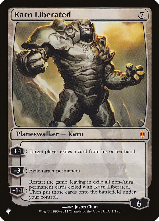 Karn Liberated [The List] | The Time Vault CA