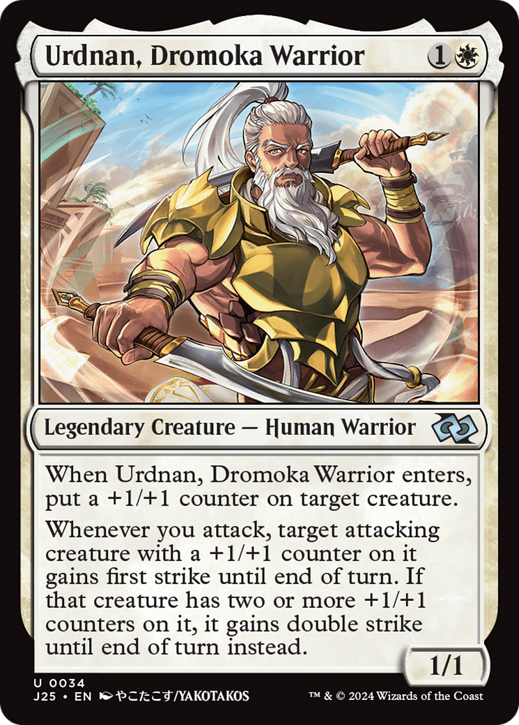 Urdnan, Dromoka Warrior (Anime) [Foundations Jumpstart] | The Time Vault CA