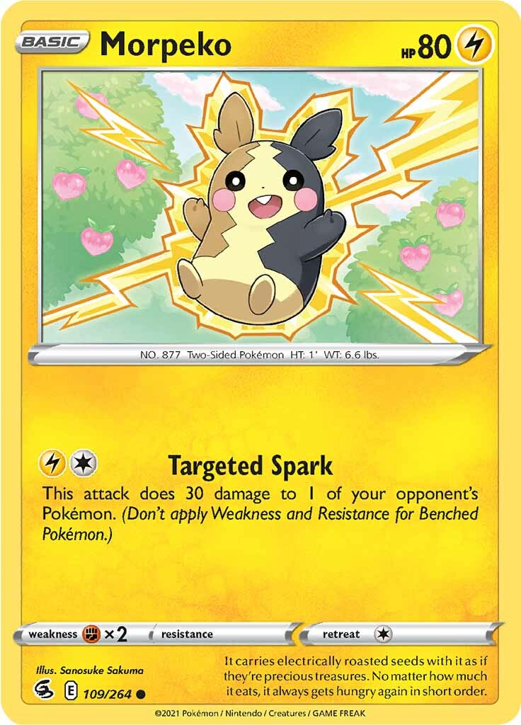 Morpeko (109/264) [Sword & Shield: Fusion Strike] | The Time Vault CA