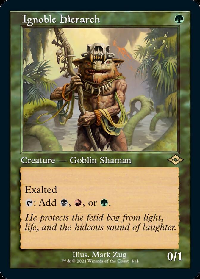 Ignoble Hierarch (Retro) [Modern Horizons 2] | The Time Vault CA
