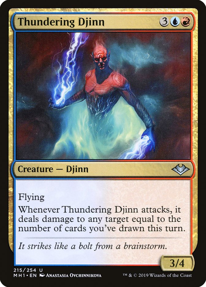 Thundering Djinn [Modern Horizons] | The Time Vault CA