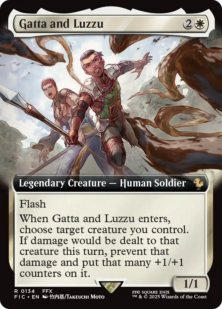 Gatta and Luzzu (Extended Art) [FINAL FANTASY Commander] | The Time Vault CA